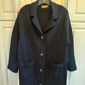 VINTAGE 1950's Dorce for LeRoy Knitwear Sweater Coat
